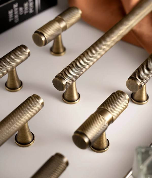 Nurlin Massief Antiek Messing Kastgreep