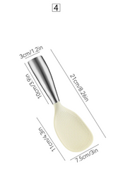 SilicaServe – Siliconen Anti-aanbak Kooklepel met Hittebescherming