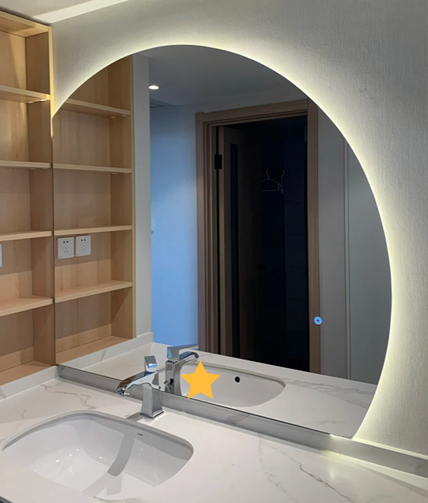 AURORA Grote LED Badkamerspiegel