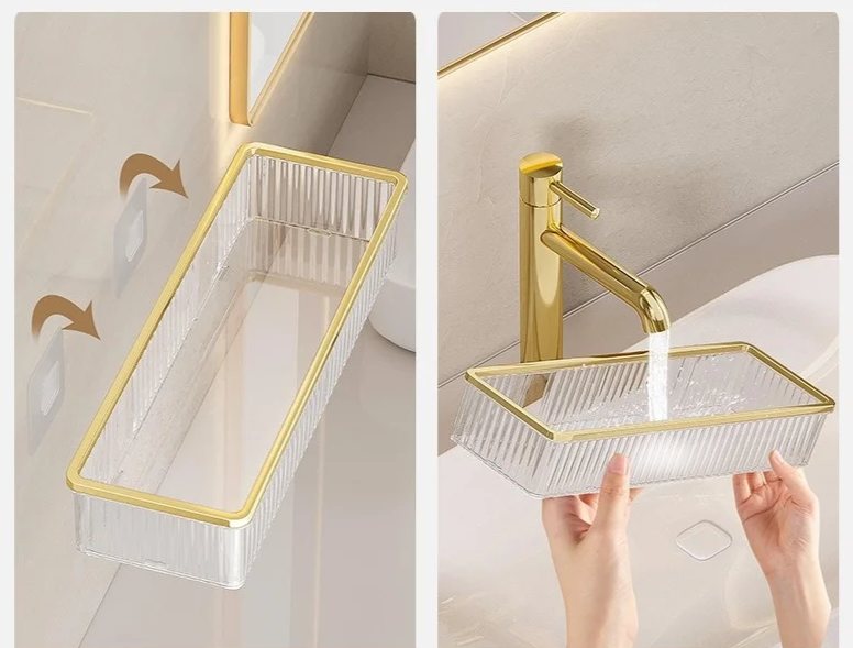 ClearSpace Acryl Hoekrek Zonder Boren