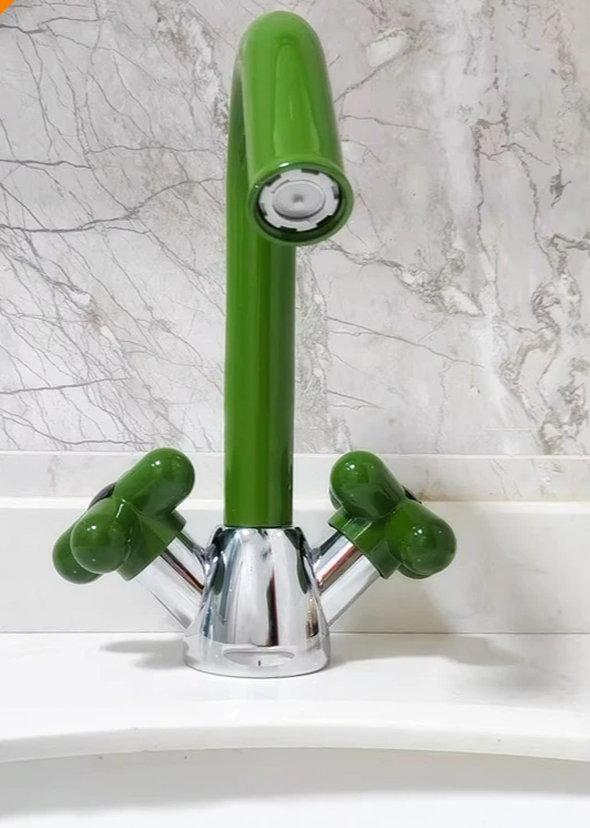 AUREVO Dubbele Handgreep Badkamerkraan