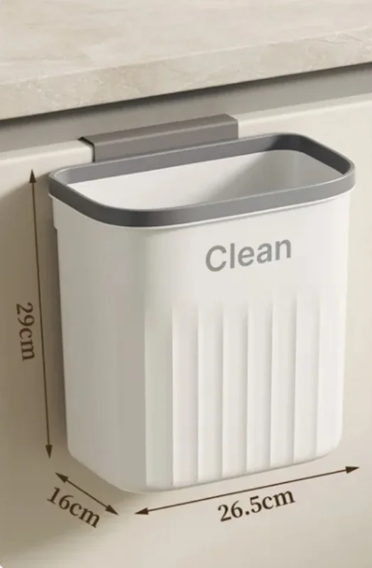 FlexiBin Wand & Hangende Keukenprullenbak – 8.5L / 12L Met Deksel