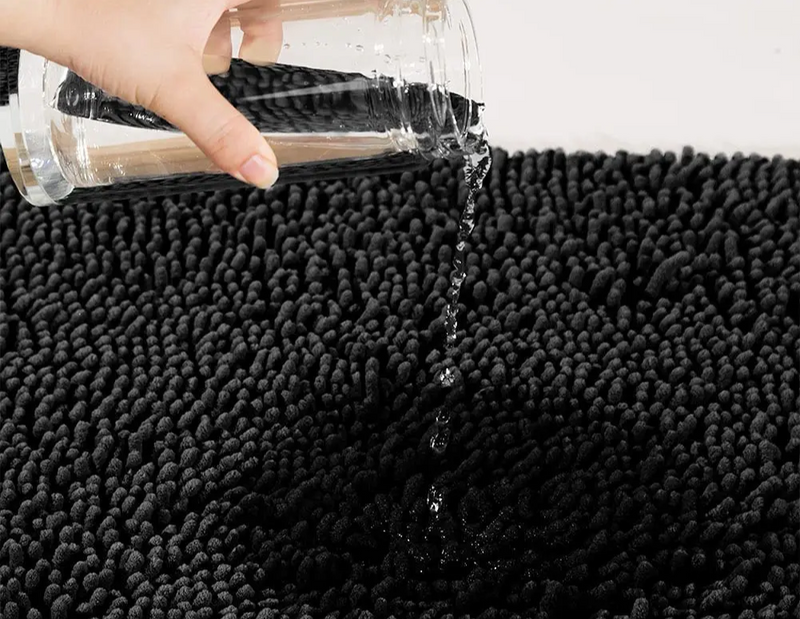 PlushPad Luxe Chenille Badmat – Antislip & Superzacht – Voor Ultiem Comfort in de Badkamer