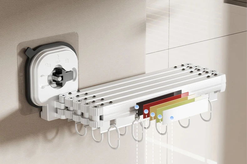 EasyTimes 2025 Opvouwbare Douchegordijn Set