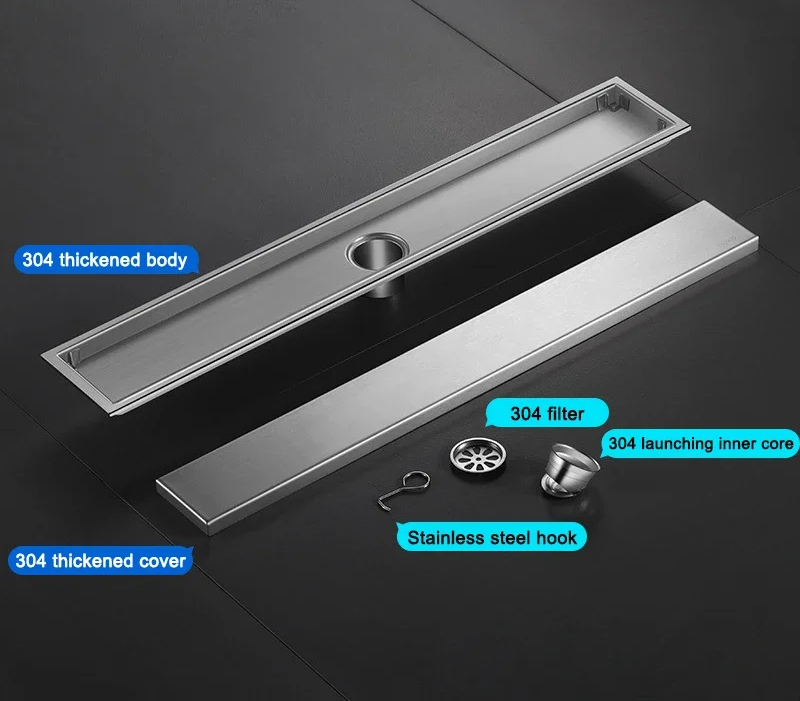 LuxDrain Verborgen Vloerafvoer