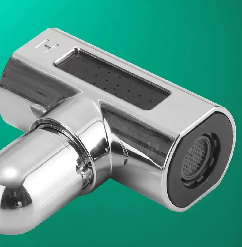 AquaTwist 4-in-1 Draaibare Waterval Keukenkraan