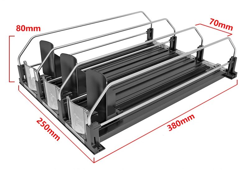 CoolSlide Zelfschuivend Drankopbergsysteem