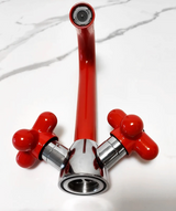 AUREVO Dubbele Handgreep Badkamerkraan