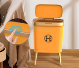 GoldenSlim Moderne Prullenbak met Deksel