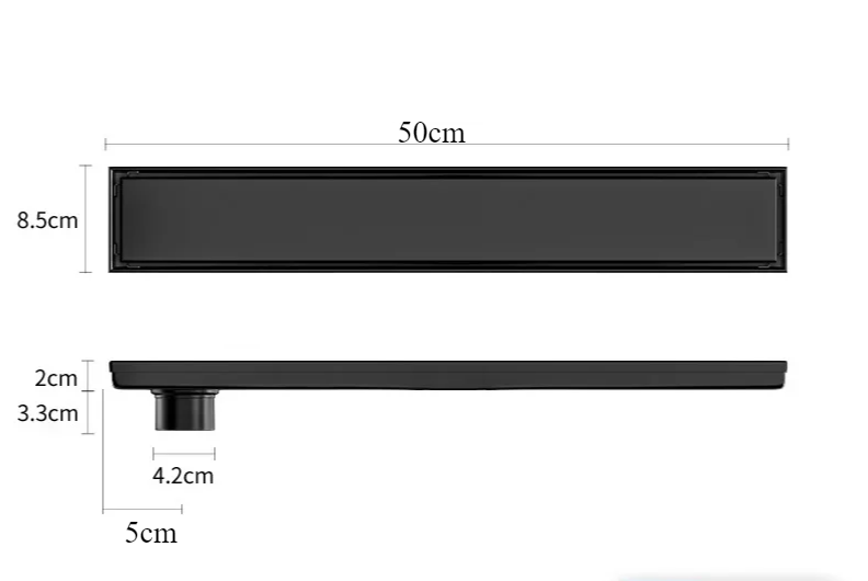 AeroDrain Luxe Douchevloerafvoer