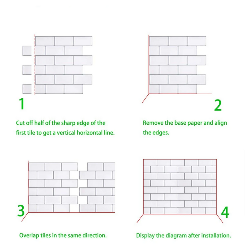 Herringbone Luxe – Zelfklevende Wandtegels