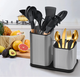 ChefPro – Luxe RVS Universeel Mesblok met Antibacteriële Eigenschappen