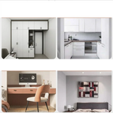 WallPro – Muurbevestigde Hoek Badkamer- & Keukenplank