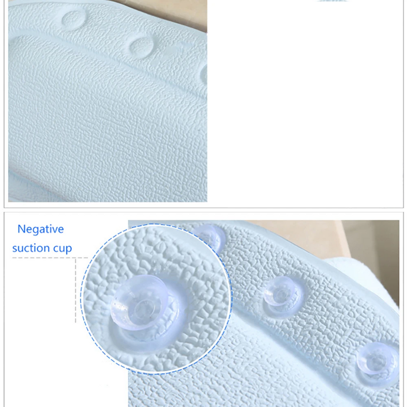 SpaRelax Zacht Badkussen – Comfortabel Neksteunkussen met Zuignap