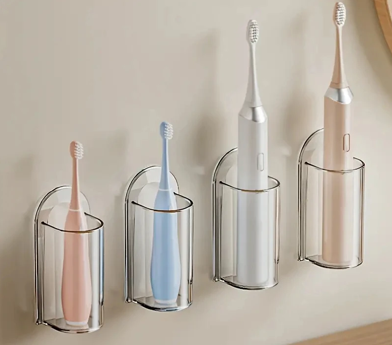 FlexMount Elektrische Tandenborstelhouder – Ruimtebesparend & Zonder Boren