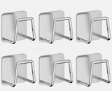 StickDry RVS Sponshouder – Zelfklevende Organizer voor Goothoek & Keukenaccessoires