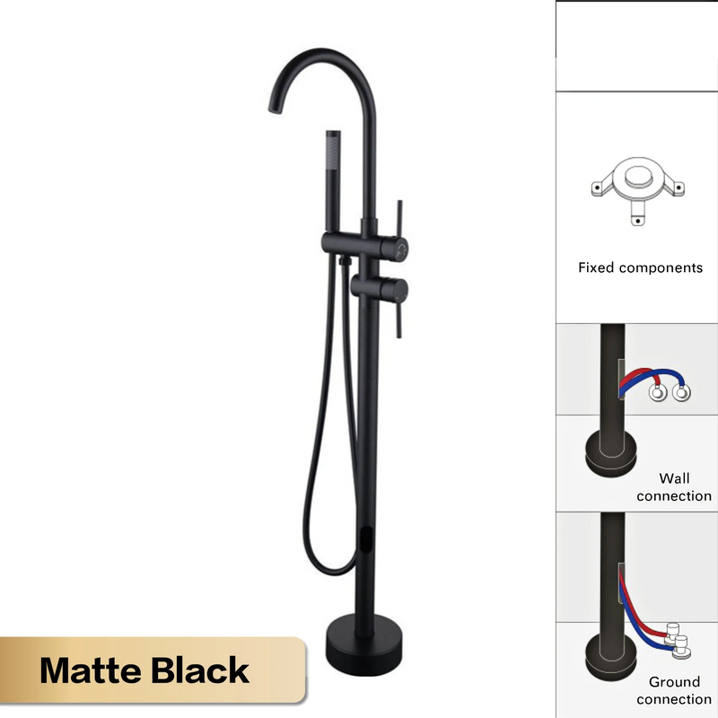 AITANA Luxe Vloerstaande Badkamerkraan