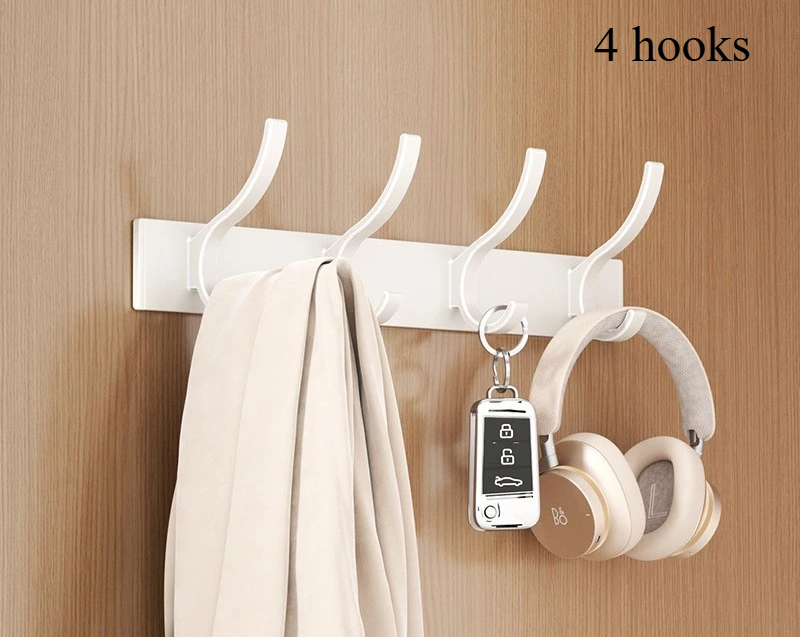 Luxe BlackHook Aluminium Wandkapstok