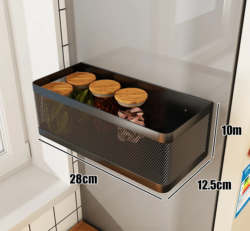 MagnoRack – Magnetisch Koelkast Zijrek met Extra Opbergruimte