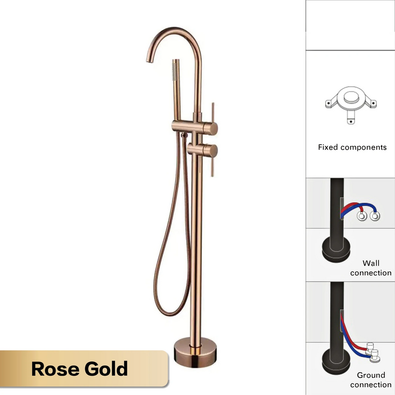 AITANA Luxe Vloerstaande Badkamerkraan