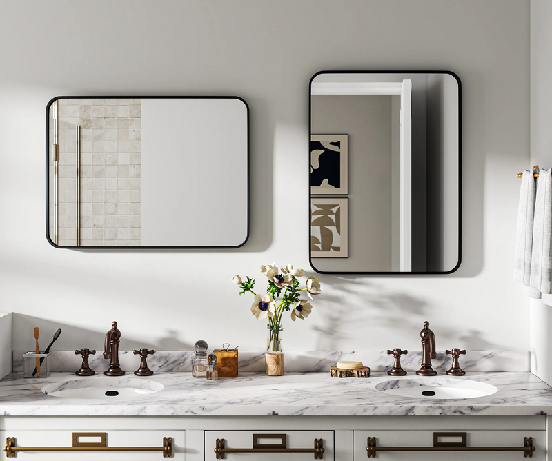 HOMCOM Luxe Badkamerspiegel 60x80cm