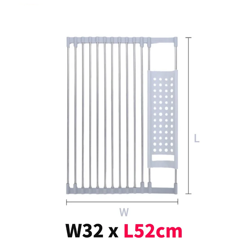 FoldRack Opvouwbaar Afdruiprek van Roestvrij Staal