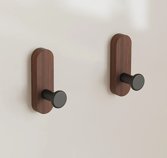 NordicWood Walnoothouten Wandhaken