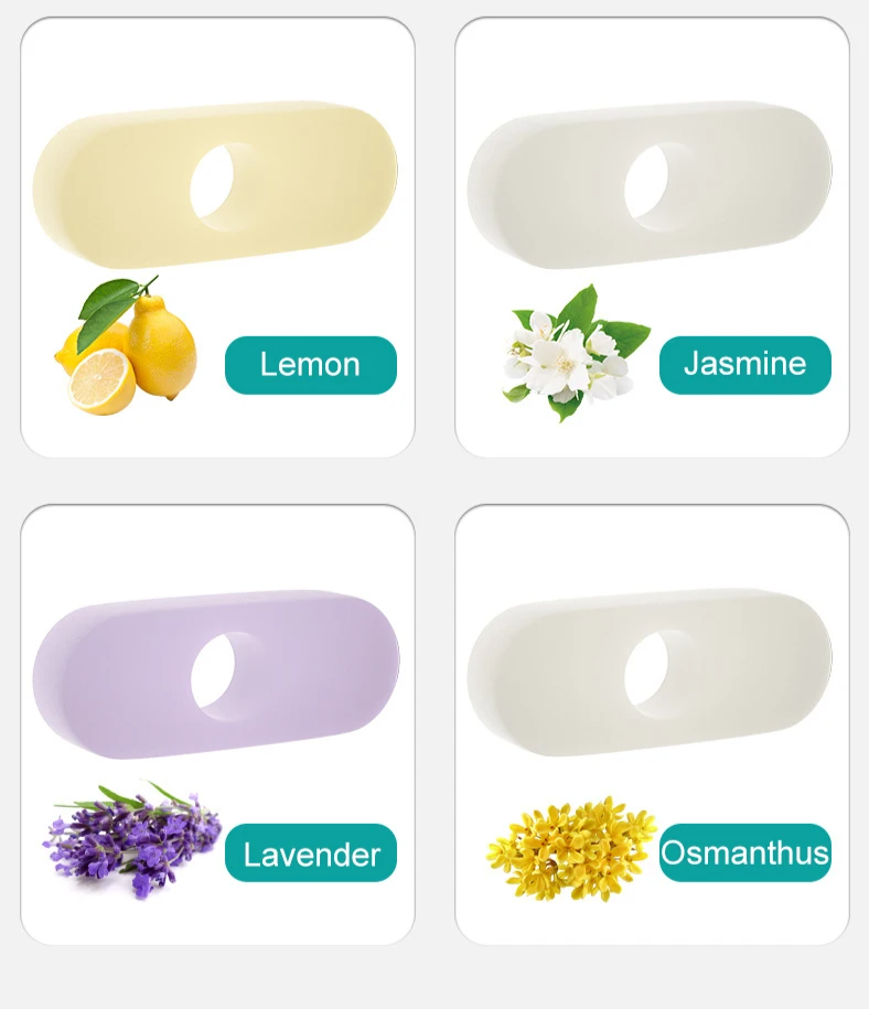 AromaBrush – Magnetische Geur Toiletborstel met Muurbevestiging