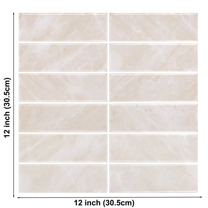 VividTiles Peel & Stick 3D Wandtegels