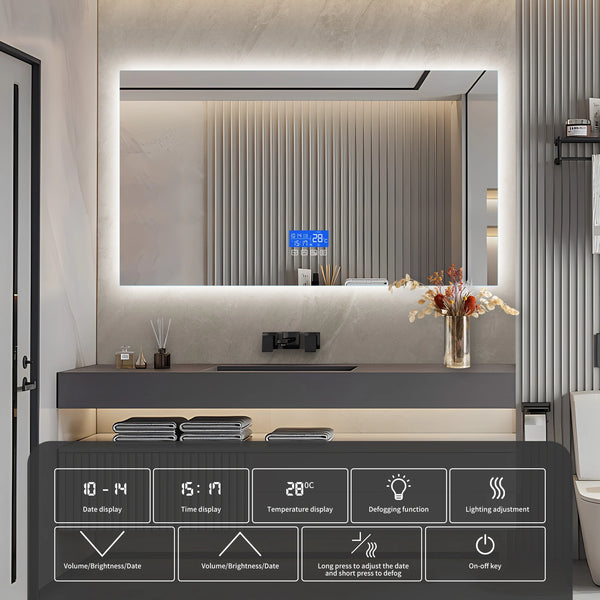 LumiTherm XL LED Badkamerspiegel