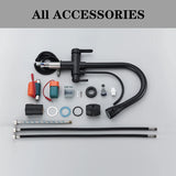 Touch Mengkraan | Chroom Gepolijst | Koud & Warm Water | Uittrekbare Sproeikop