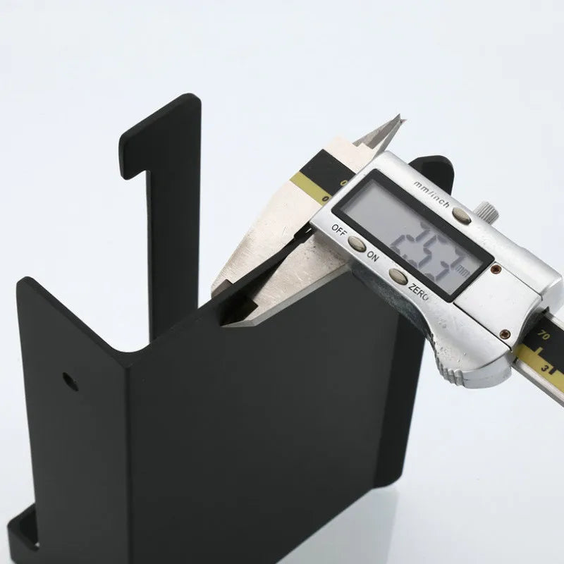 LuxuRoll Aluminium Toiletrolhouder met Telefoonplankje