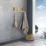 FoldMate 4-delige Set – Opklapbare Wandhaak van Zinklegering