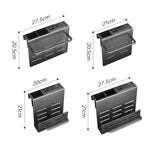 ChefSpace Wandgemonteerd Messenrek met Snijplankhouder – Roestvrijstaal