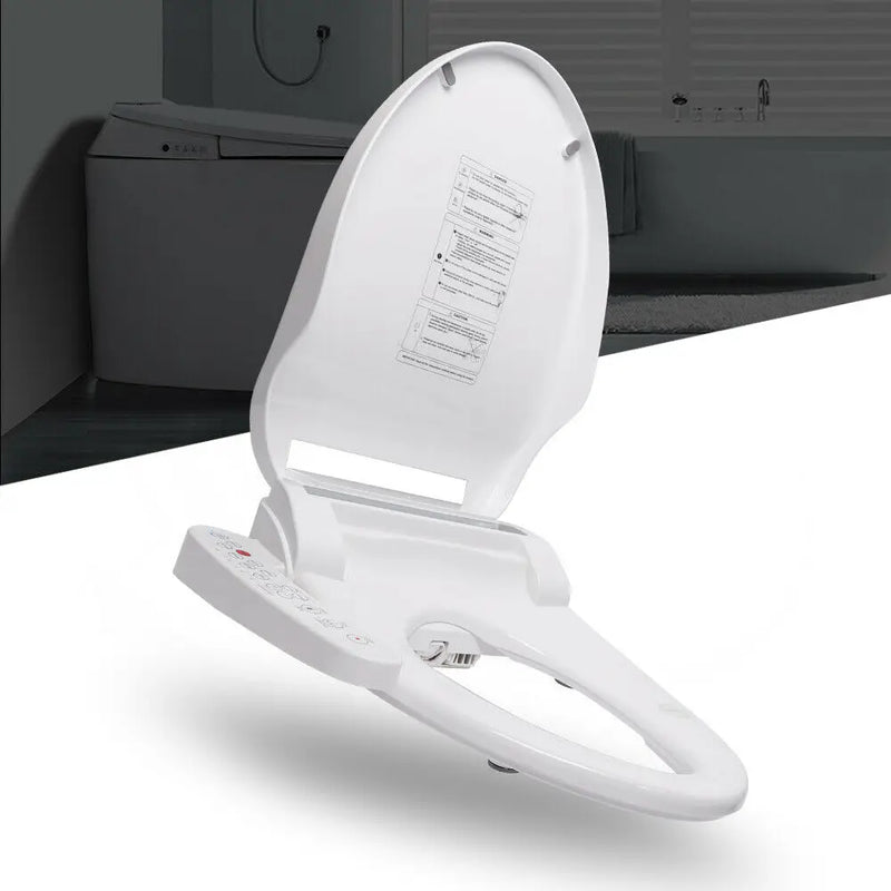 AquaLuxe SmartBidet – Automatisch Spoelend & Droogt met Verwarmde Zitting en Zelfreinigende Nozzles