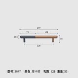 Modern Meubelhandvat – Aluminiumlegering | Diverse Maten | Inclusief Schroeven