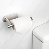 Zelfklevende RVS Badkamer Accessoireset – Geen Boren | Geborstelde Afwerking | Metalen Montage