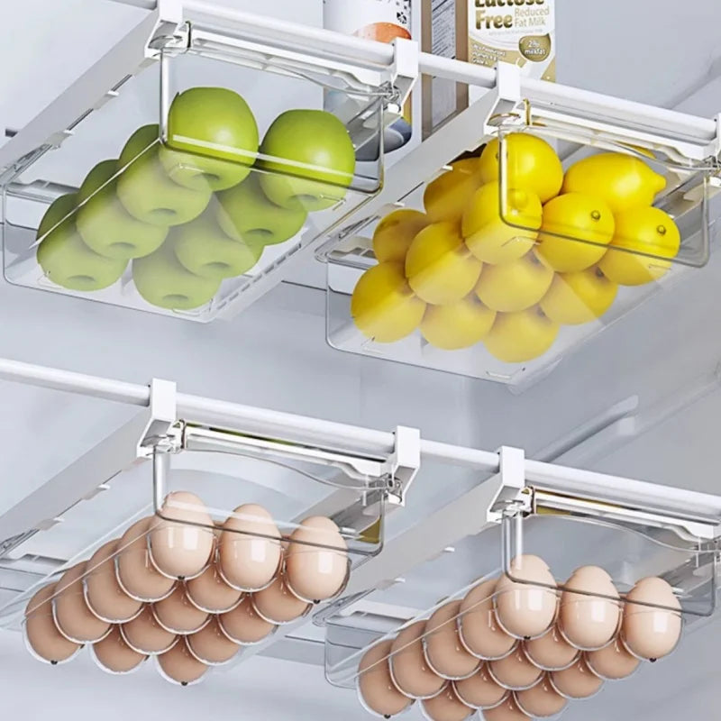 FridgeMaster – Transparante Keukenopbergdoos voor Fruit, Groente en Eieren