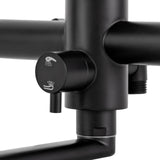 AquaFlex Wandkraan met Zijspuit – 360° Draai