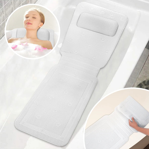 HydroComfort Luxe Antislip Badmat met Kussen