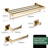 Luxe badkamer handdoekhouder