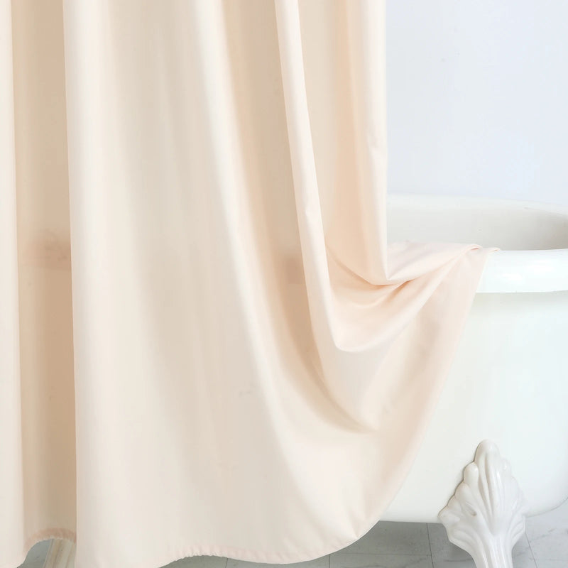 BohoChic Douchegordijn – Beige/Oud Ivoor