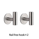 Badhardware Set | Geborsteld Roestvrij Staal | Zelfvoorzienende Installatie