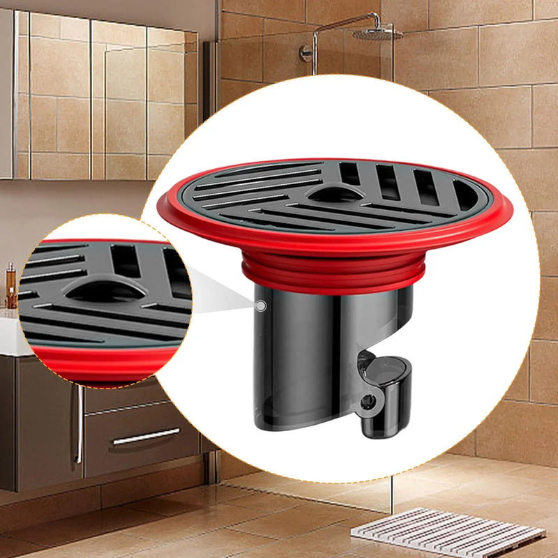 AquaShield Compacte RVS Vloerdrain – Anti-terugslag Douche & Badkamer Afvoerplug