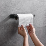 LUXROLLO - Zelfklevende RVS Toiletrolhouder (Verlengd & Zonder Boren)
