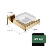 Badkamerhardware Set | RVS – Geborstelde Afwerking