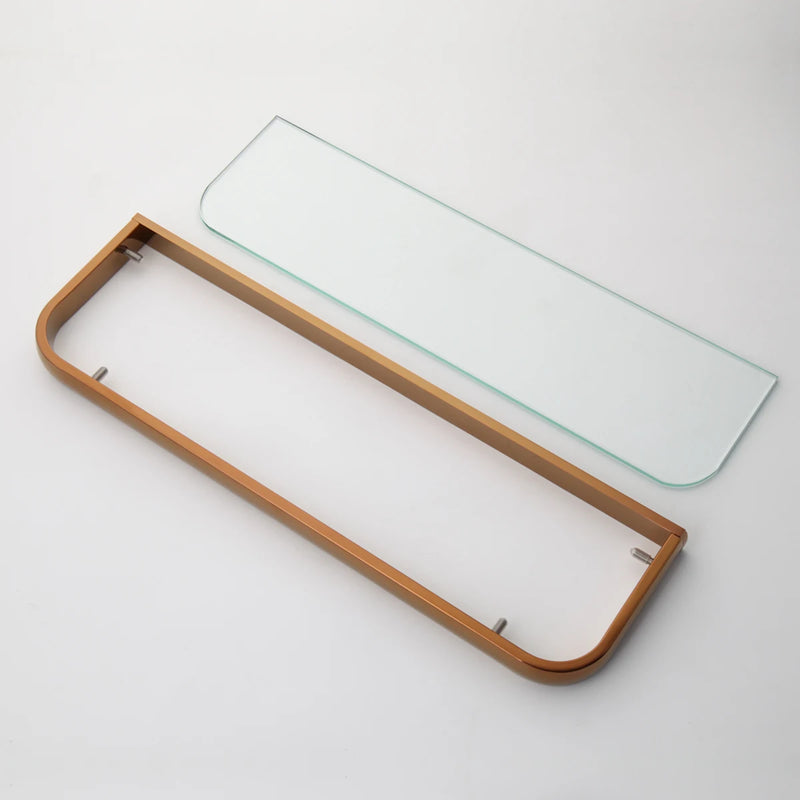 Monite Luxe Roségouden Badkamer Accessoire Set