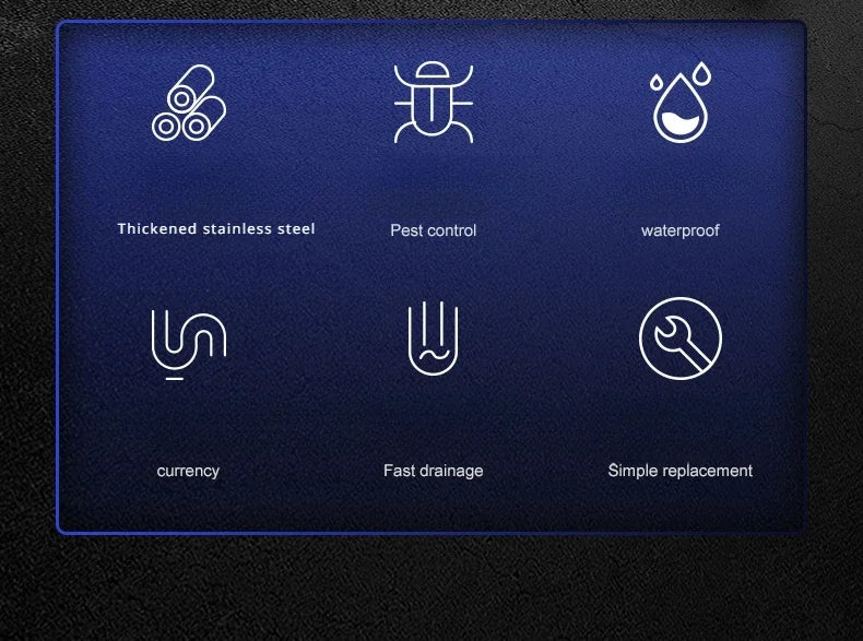 AquaShield Vierkante RVS Vloerdrain