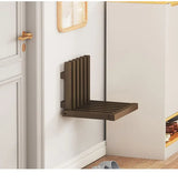 Ultra-Slanke Inklapbare Wandkruk – Ruimtebesparende Massief Bamboe Ingangsbank