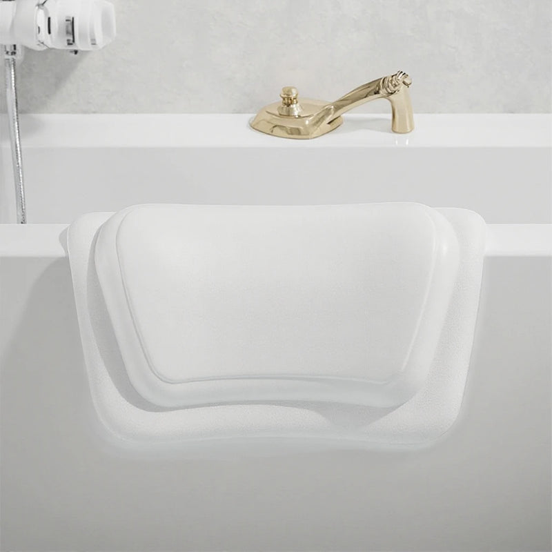 HydroLuxe Anti-Slip Badkussen met Siliconen Spons & PU Cover